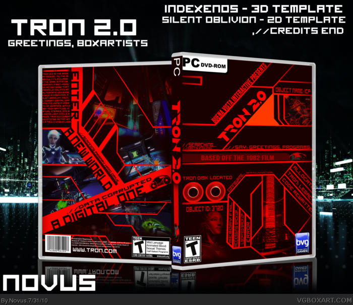 Tron 2.0 box art cover