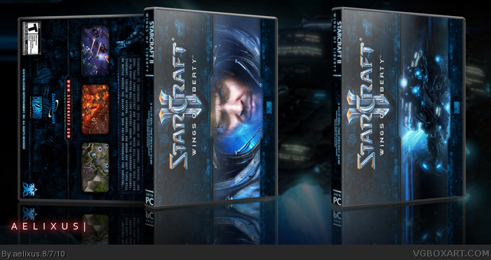 Starcraft II: Wings of Liberty box art cover