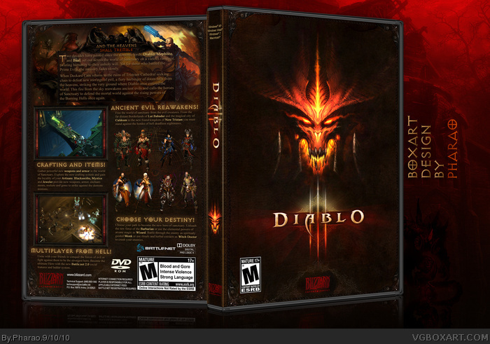 Diablo III box art cover