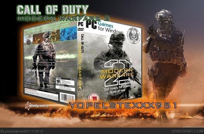 Call of Duty: Modern Warfare 2 box art cover