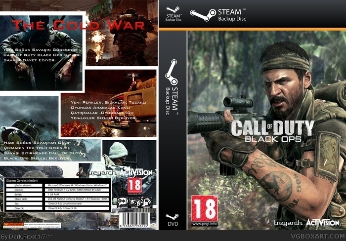 Call Of Duty - Black Ops (Custom) (Dark Frost) box art cover