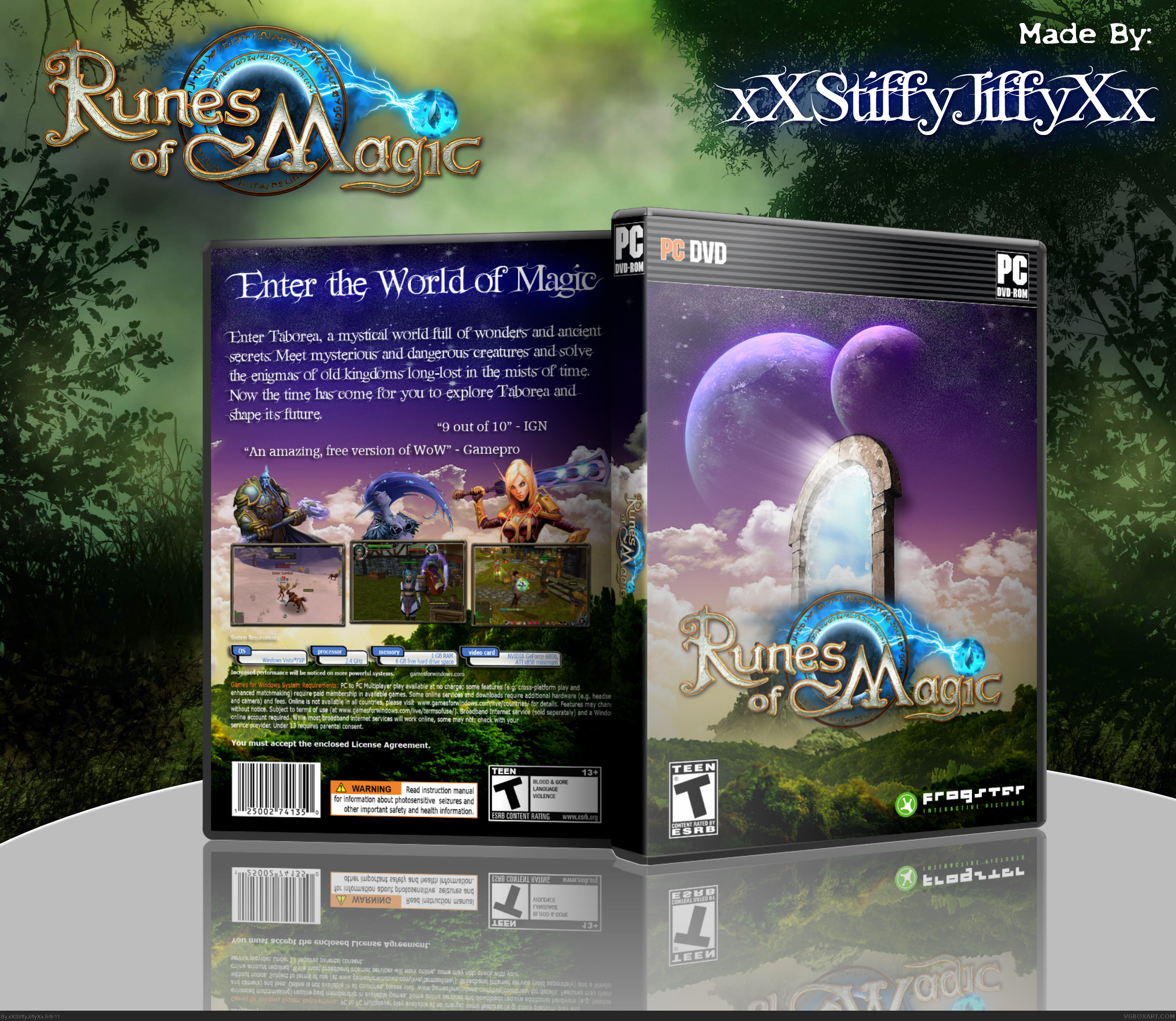 Runes of Magic box cover