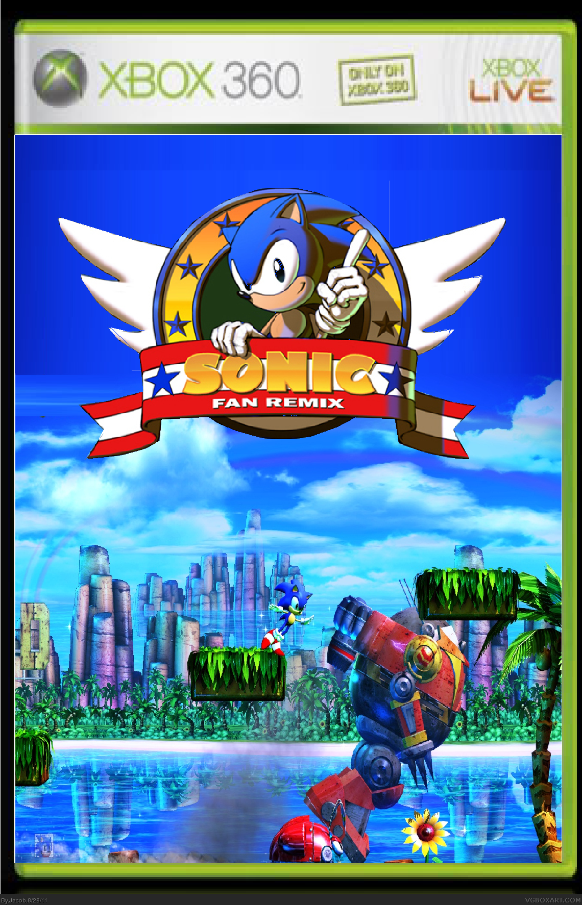 Sonic Fan Remix box cover