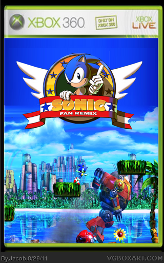 Sonic Fan Remix box art cover
