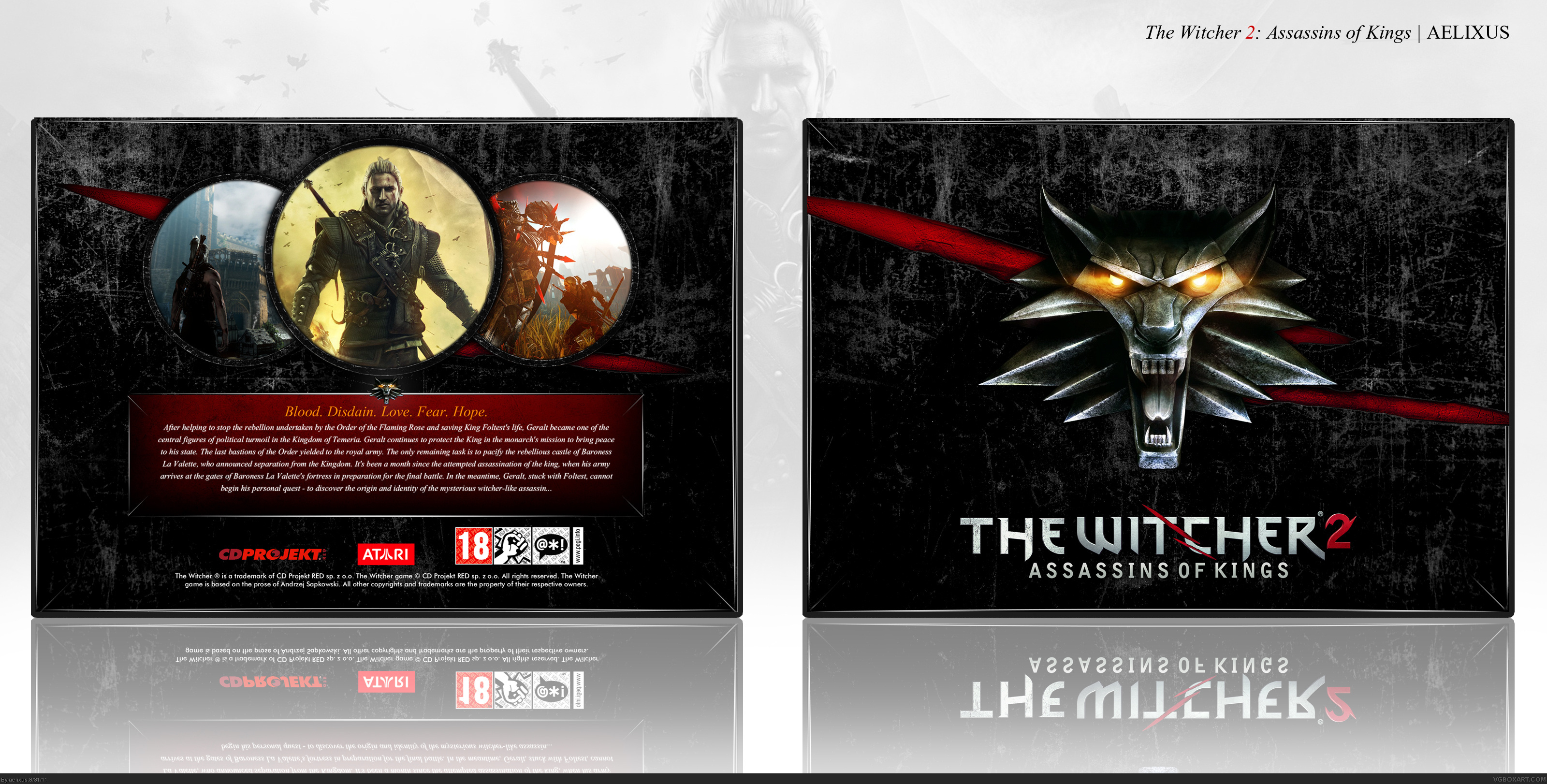 The Witcher 2: Assassins of Kings box cover