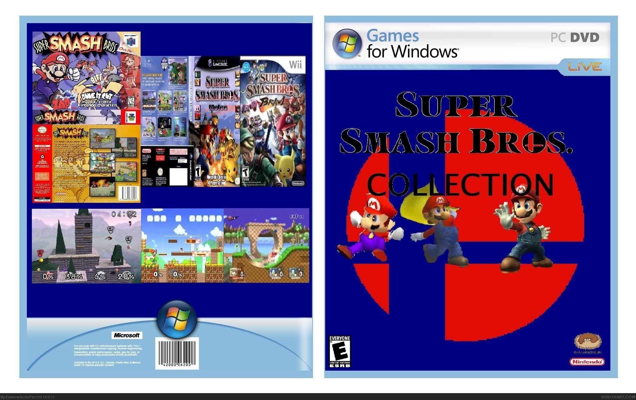 Super Smash Bros. Collection box cover