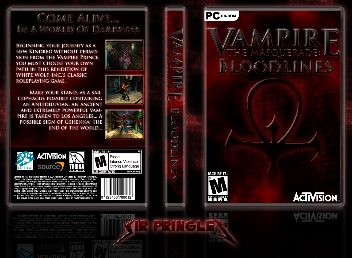 Vampire: The Masquerade - Bloodlines box cover