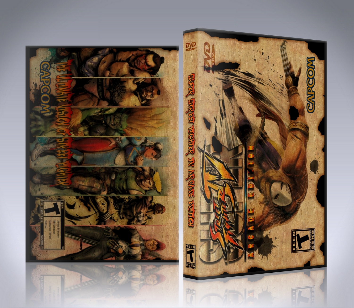 Super Street Fighter IV Arcade Edition box cover