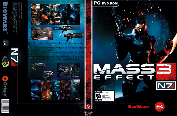Mass Effect 3 box art cover