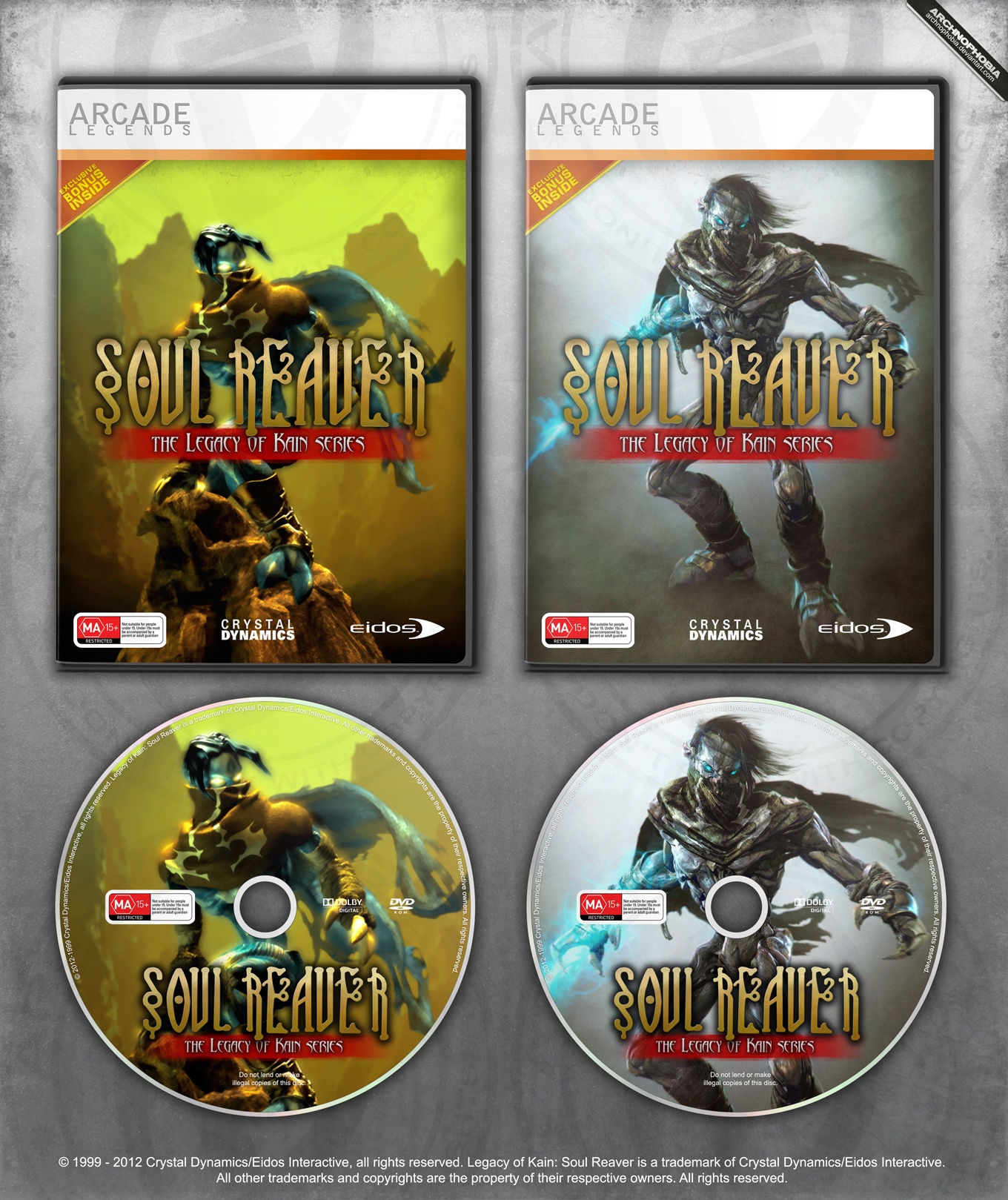 Legacy Of Kain : Soul Reaver box cover