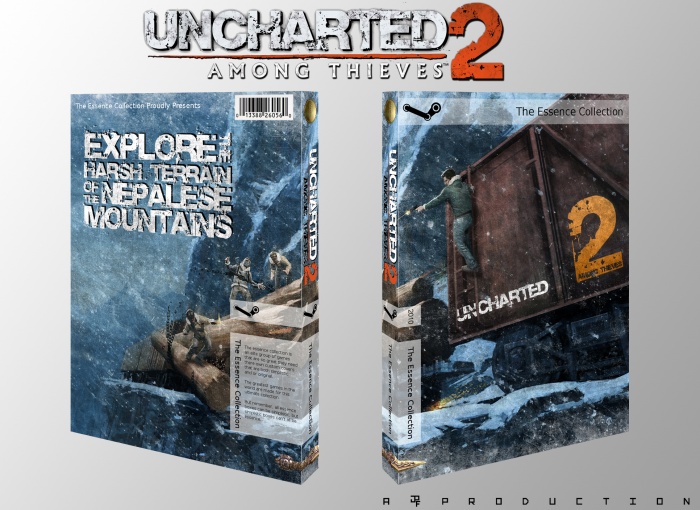 Uncharted 2 box art cover
