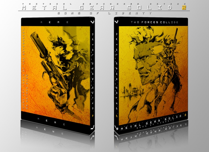 Metal Gear Solid 2: Sons of Liberty box art cover