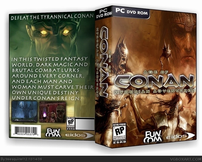 Age Of Conan Hyborian Adventures box cover