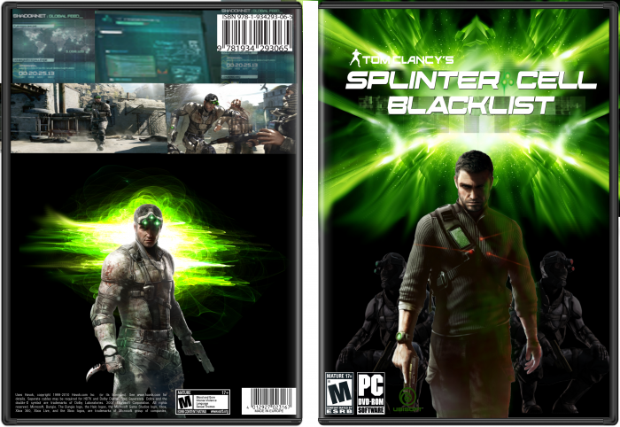 Tom Clancy's Splinter Cell Blacklist box art cover