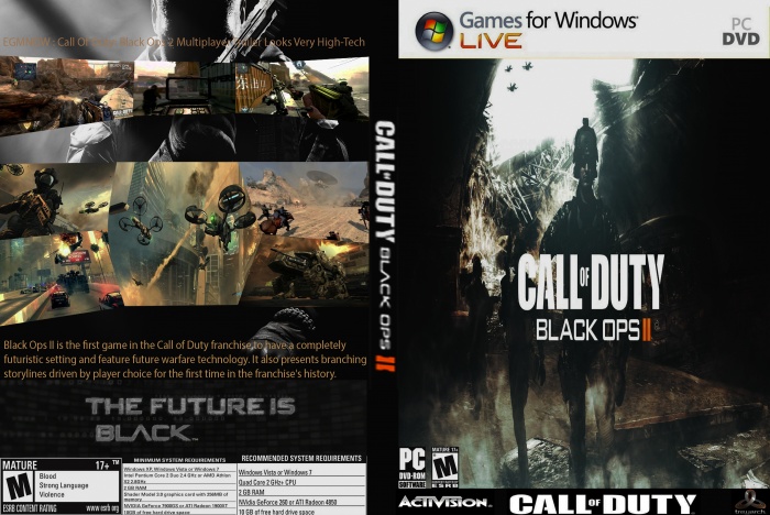 Black Ops 2 box art cover