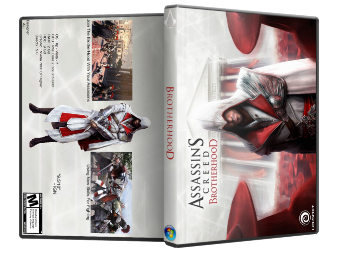 Assassin's Creed Brotherhood box art cover