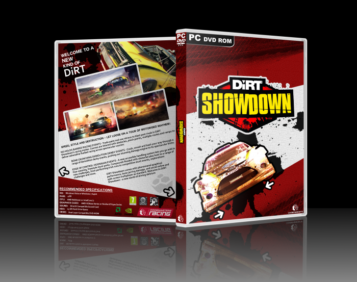 DiRT Showdown box art cover