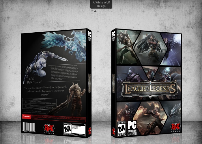 League of Legends box art cover