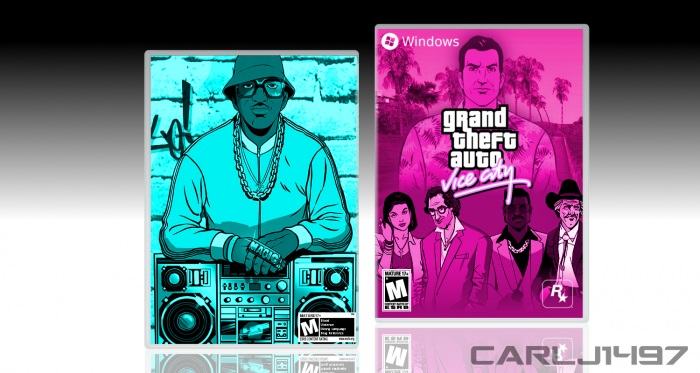 Grand Theft Auto: Vice City box art cover
