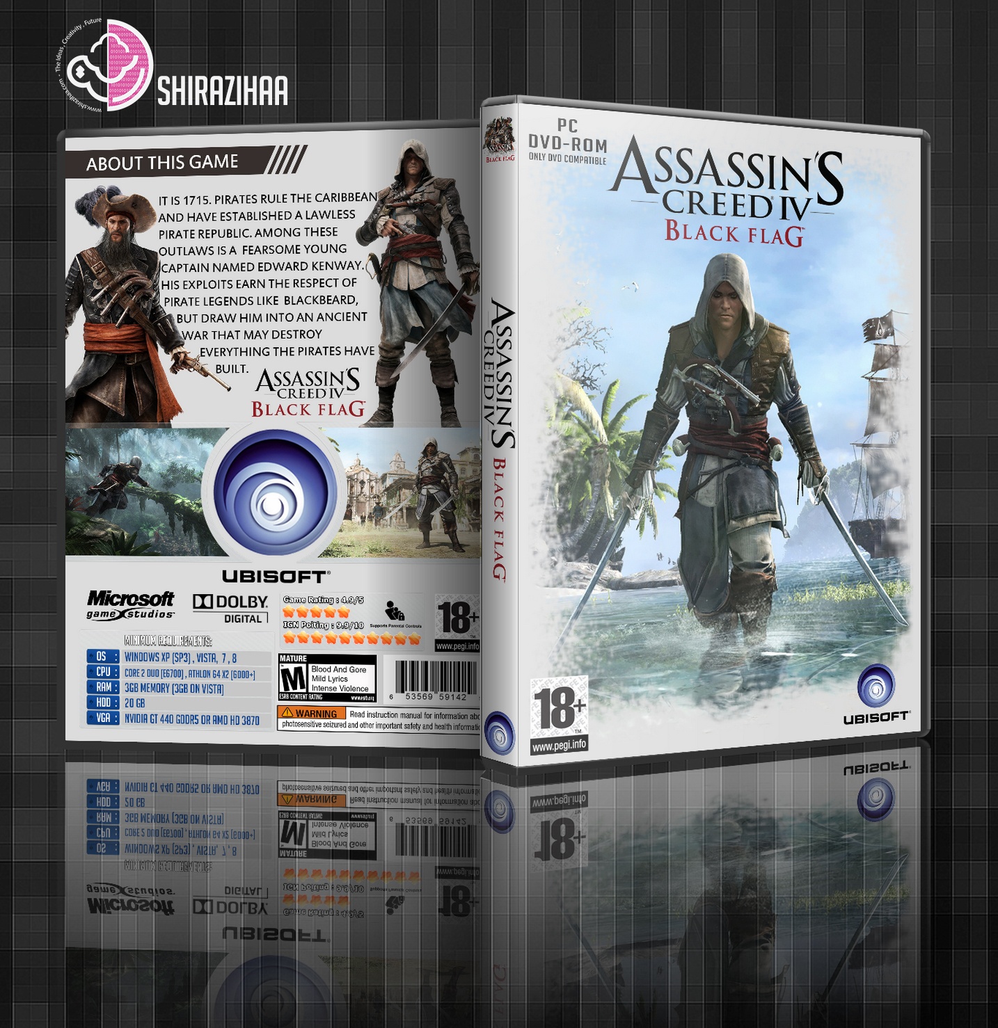 Assassin's Creed IV: Black Flag box cover