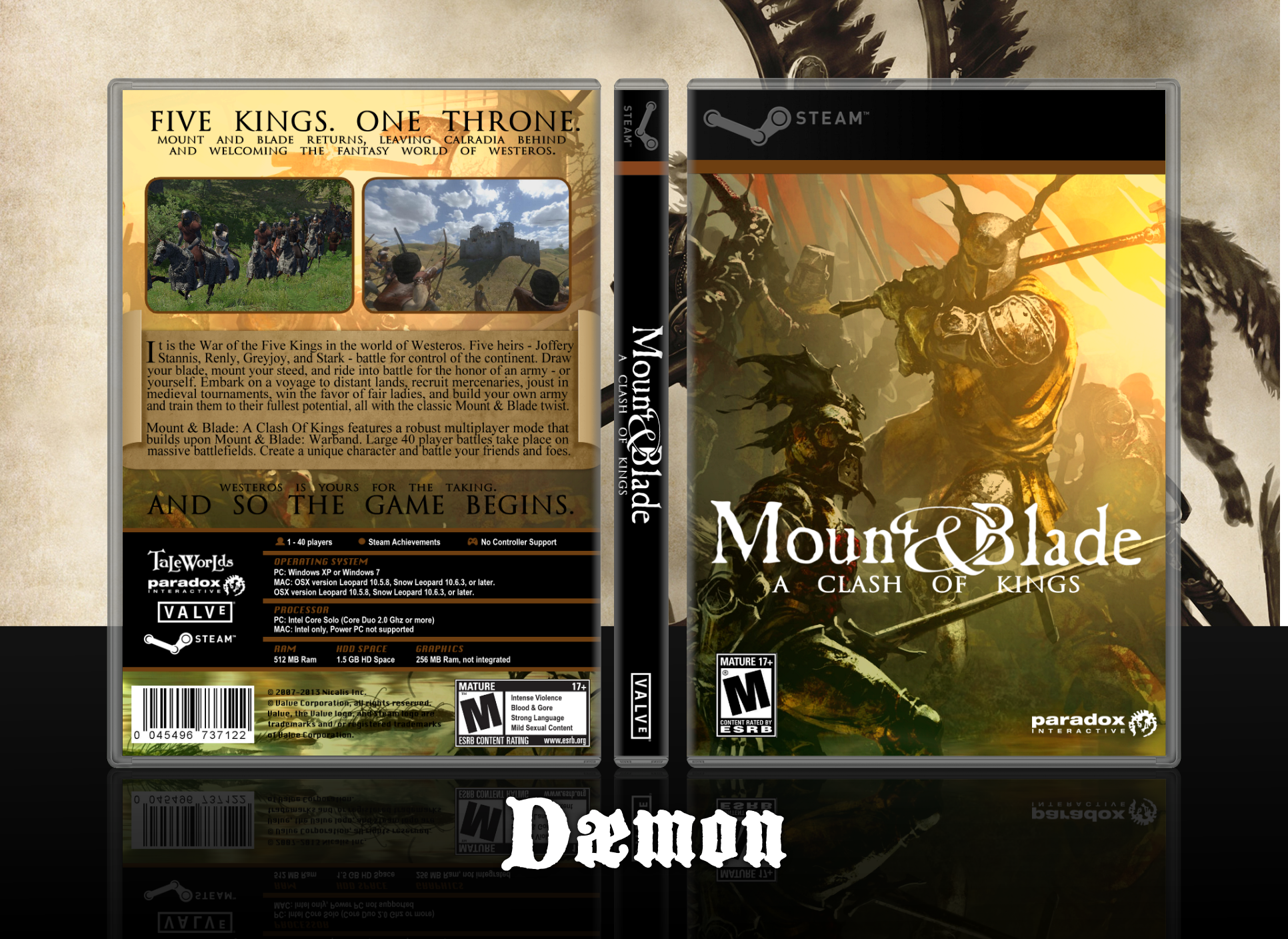 Mount & Blade: A Clash Of Kings box cover