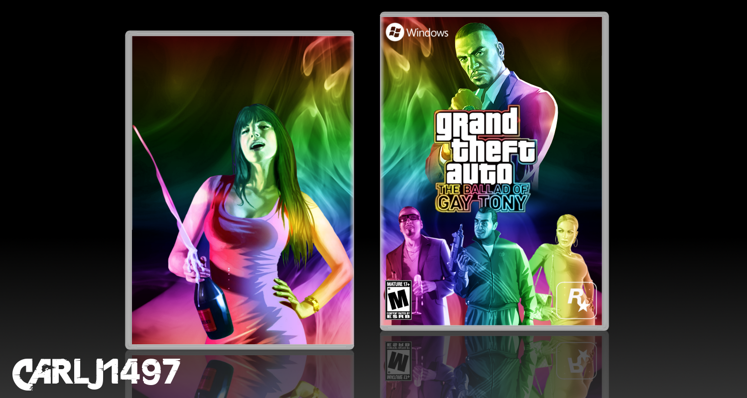 Grand Theft Auto: The Ballad of Gay Tony box cover
