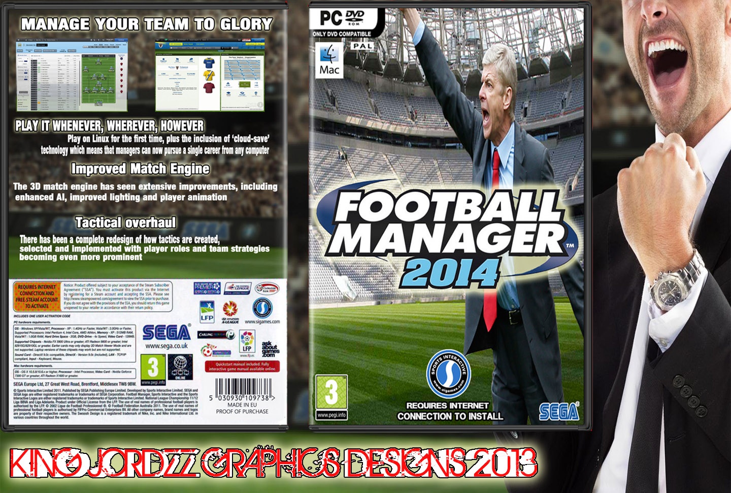 Football Manager 2014 box cover