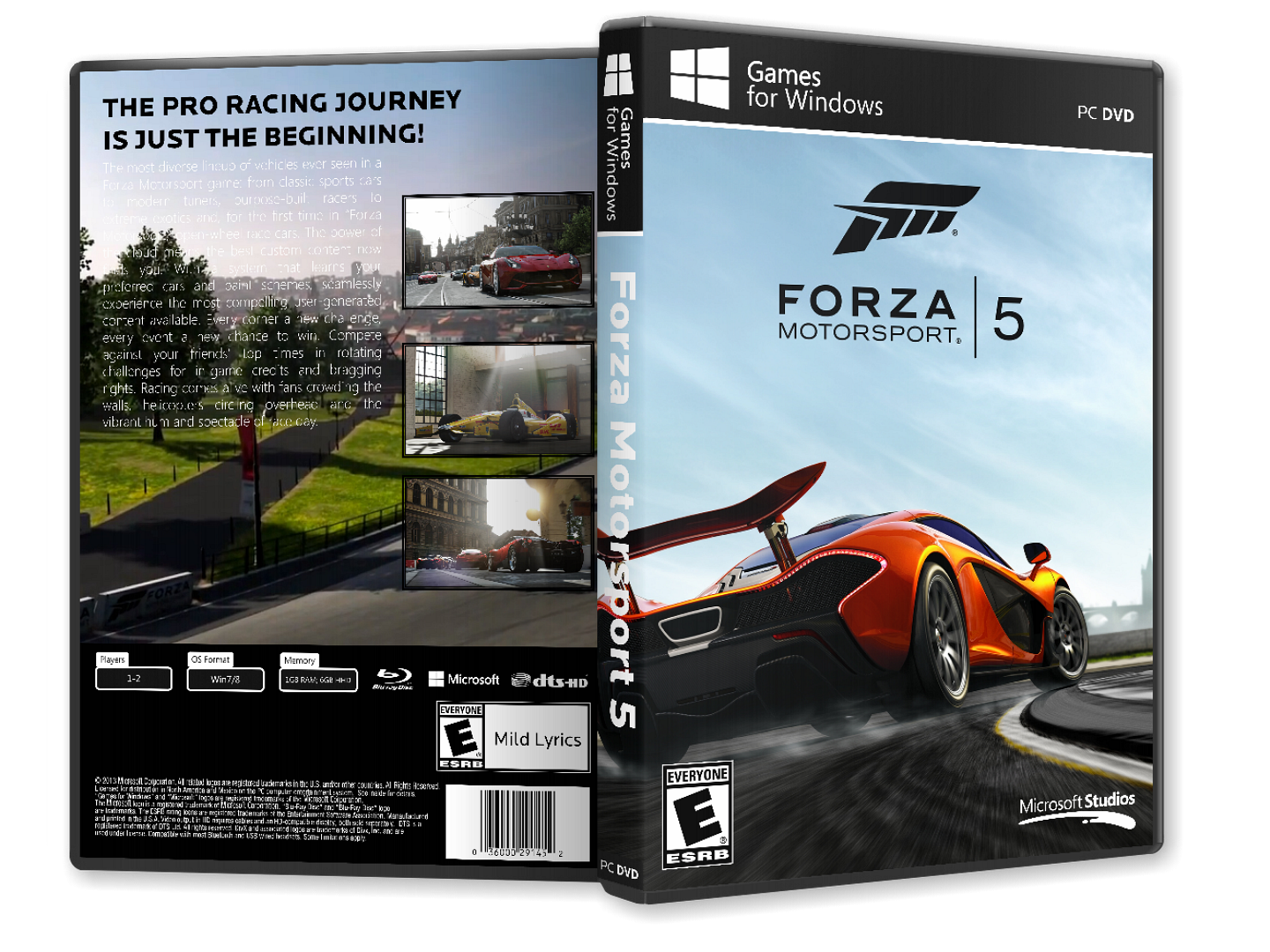 Forza Motorsport 5 box cover