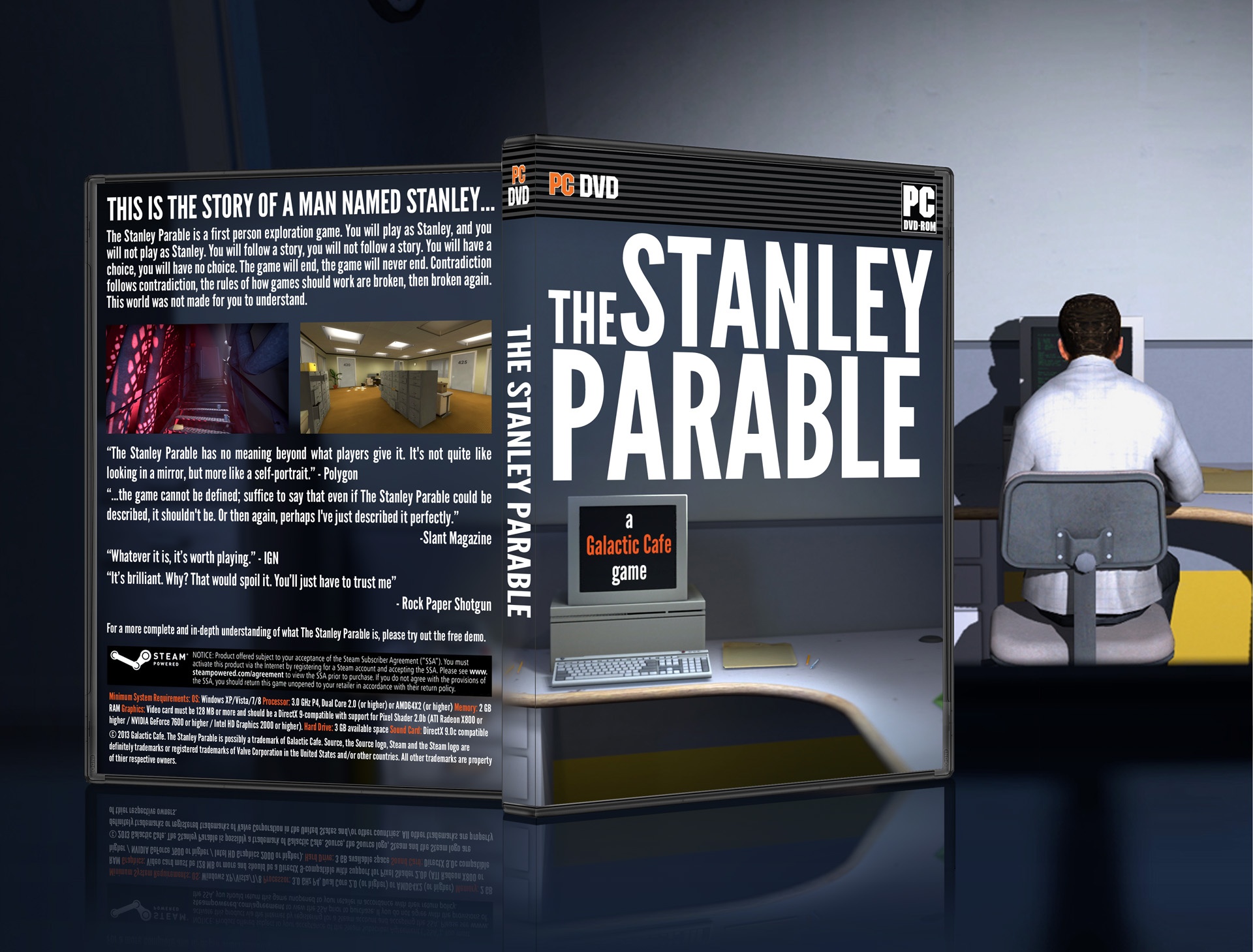 The Stanley Parable box cover