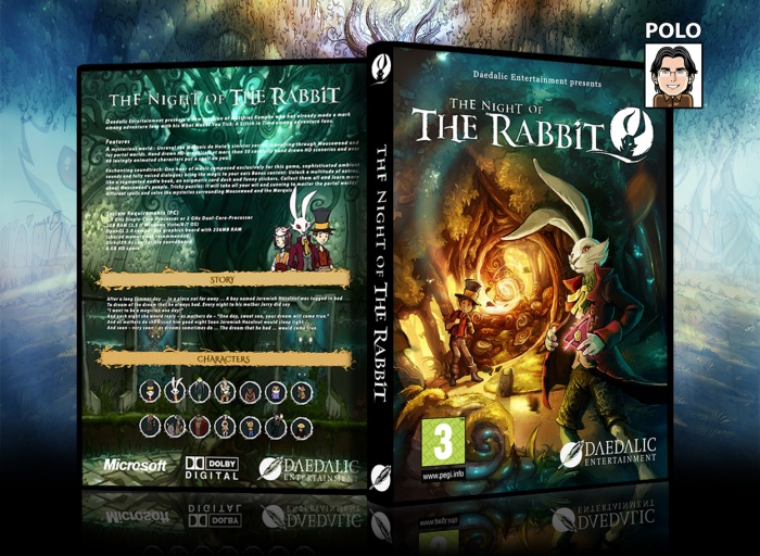 The Night Of The Rabbit box art cover