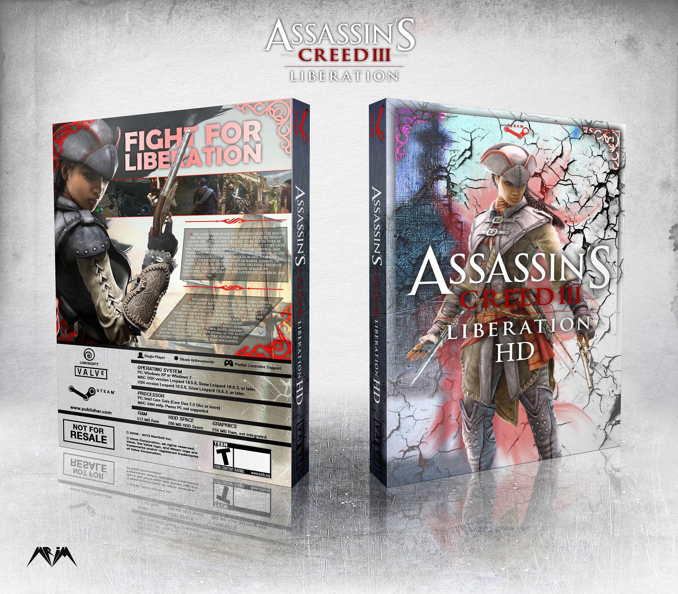 Assassins Creed: Liberation HD box cover