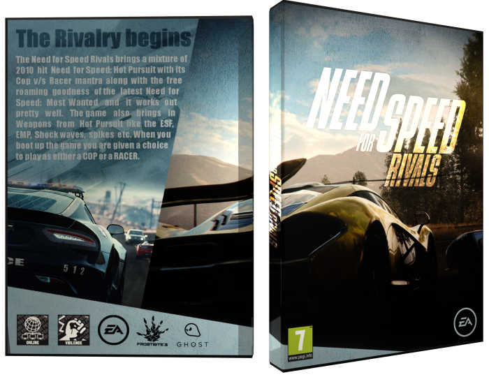 Need For Speed : Rivals box art cover
