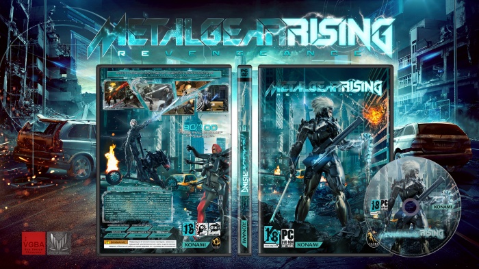 Metal Gear Rising Revengeance box art cover