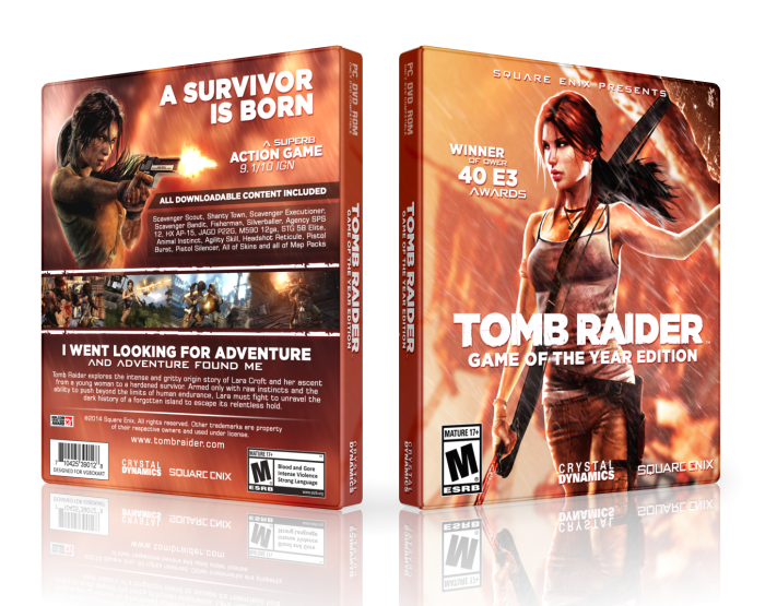 Tomb Raider: GOTY box art cover