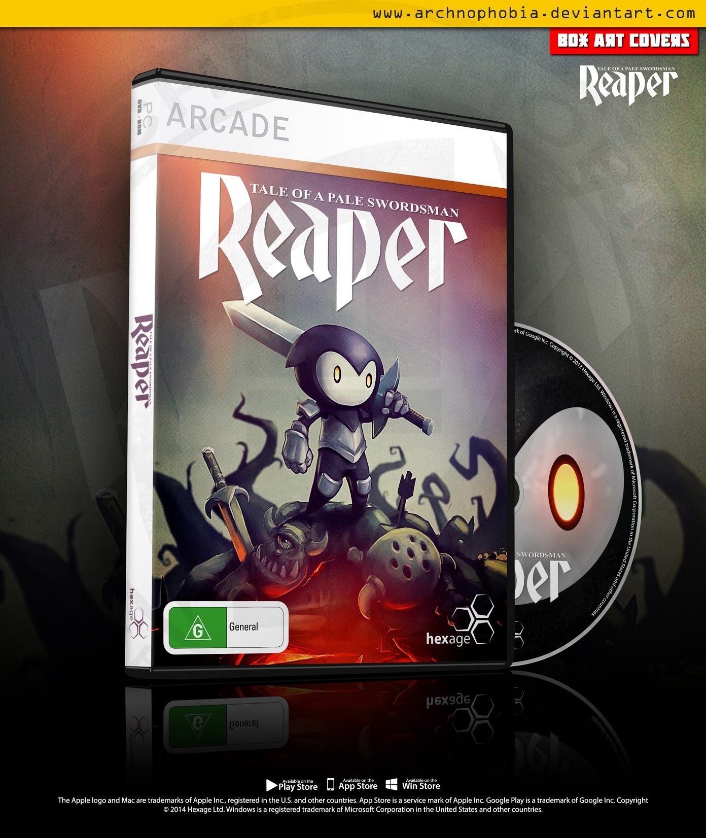 Reaper: Tale Of A Pale Swordsman box cover