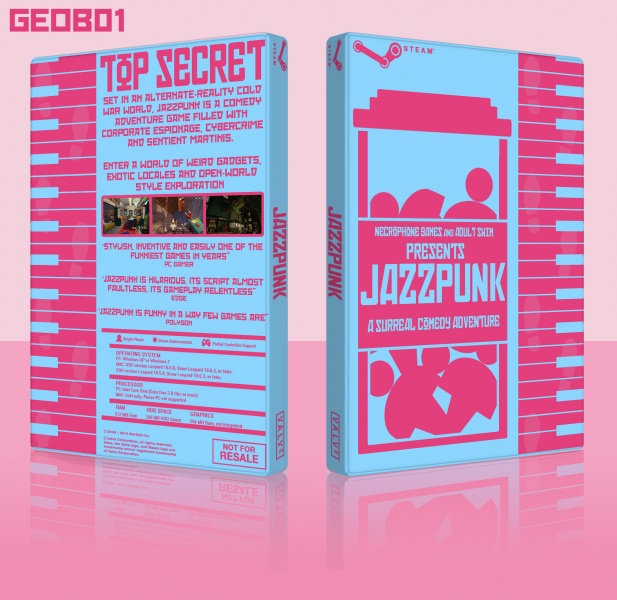 Jazzpunk box art cover