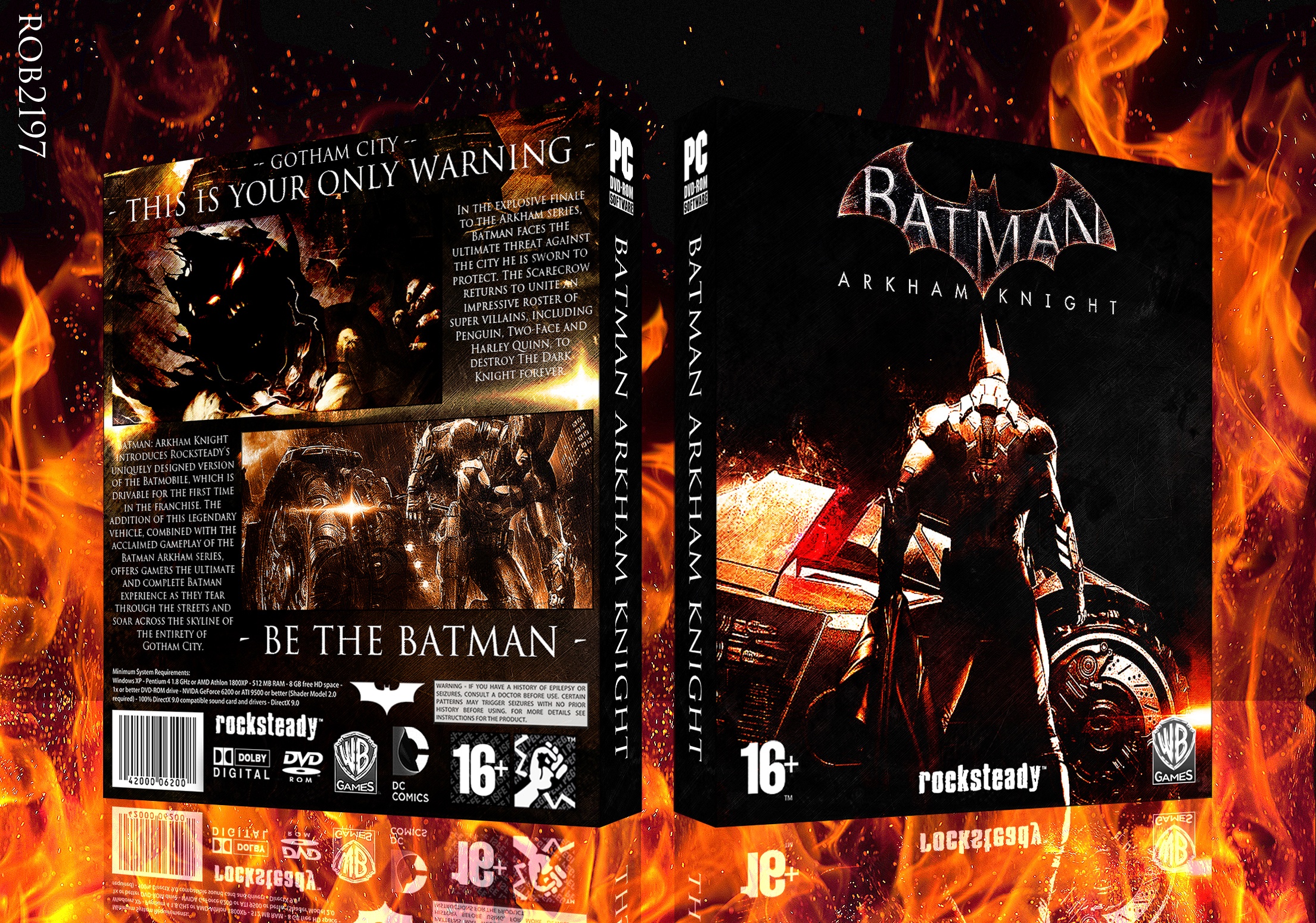 Batman Arkham Knight box cover