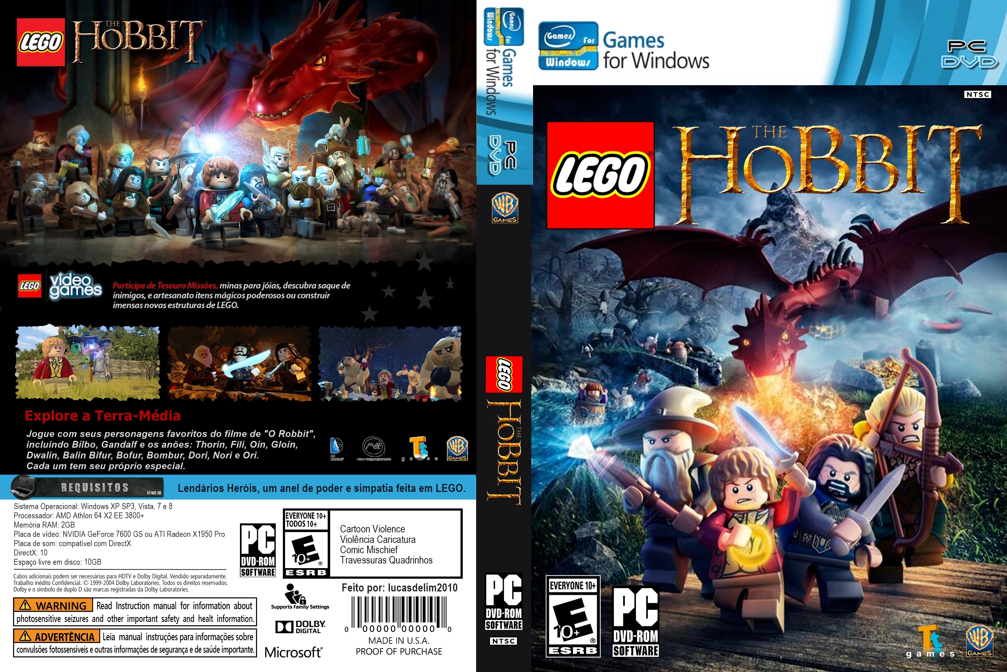 LEGO: The Hobbit box cover