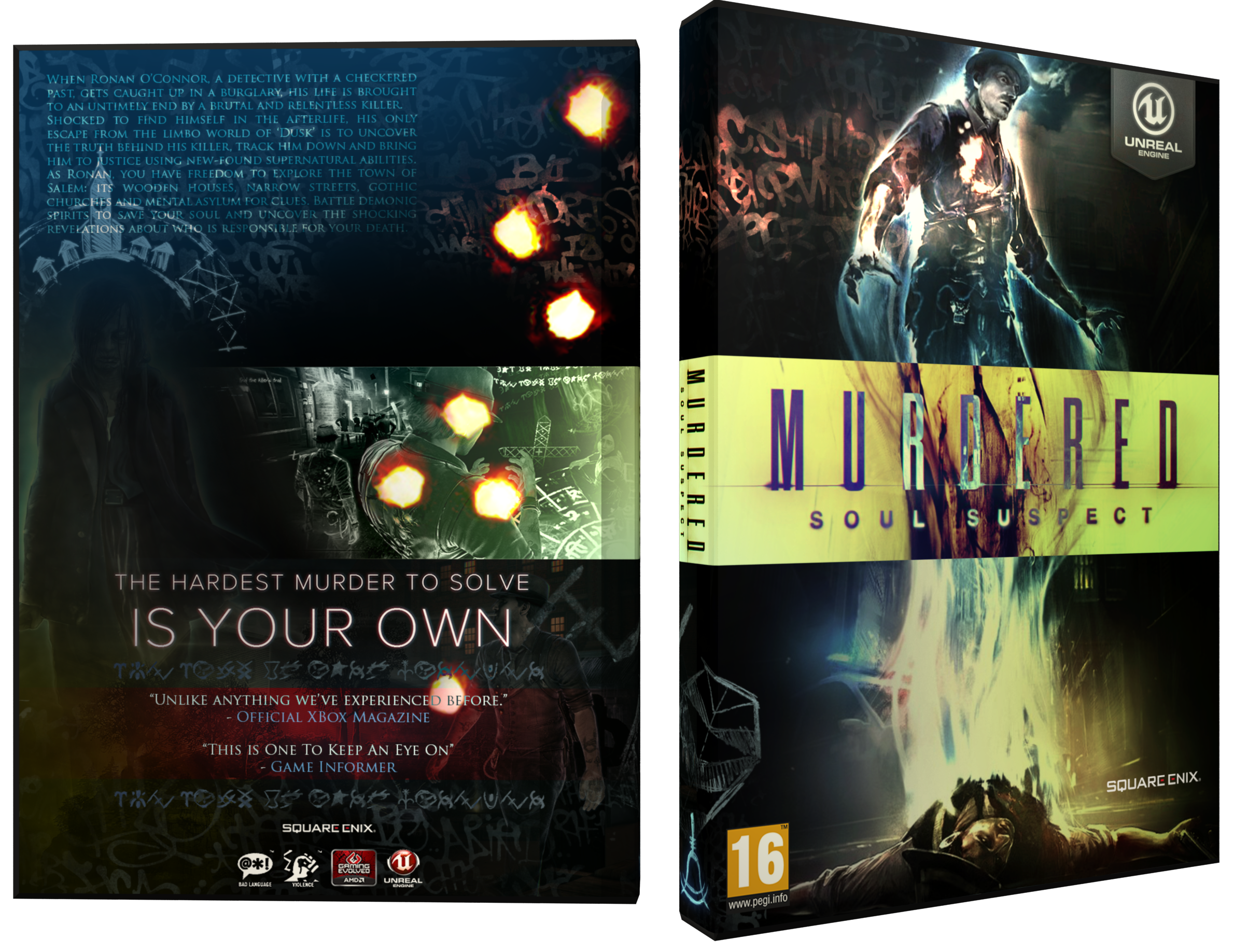 Murdered: Soul Suspect box cover