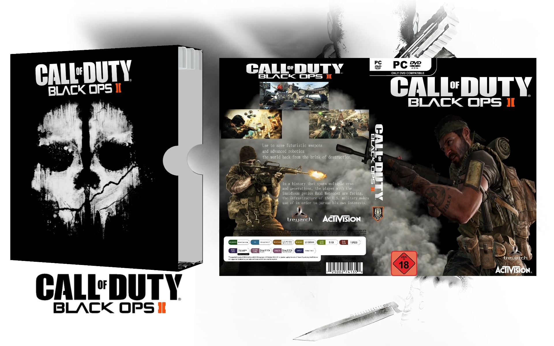 Call of Duty Black Ops II box cover