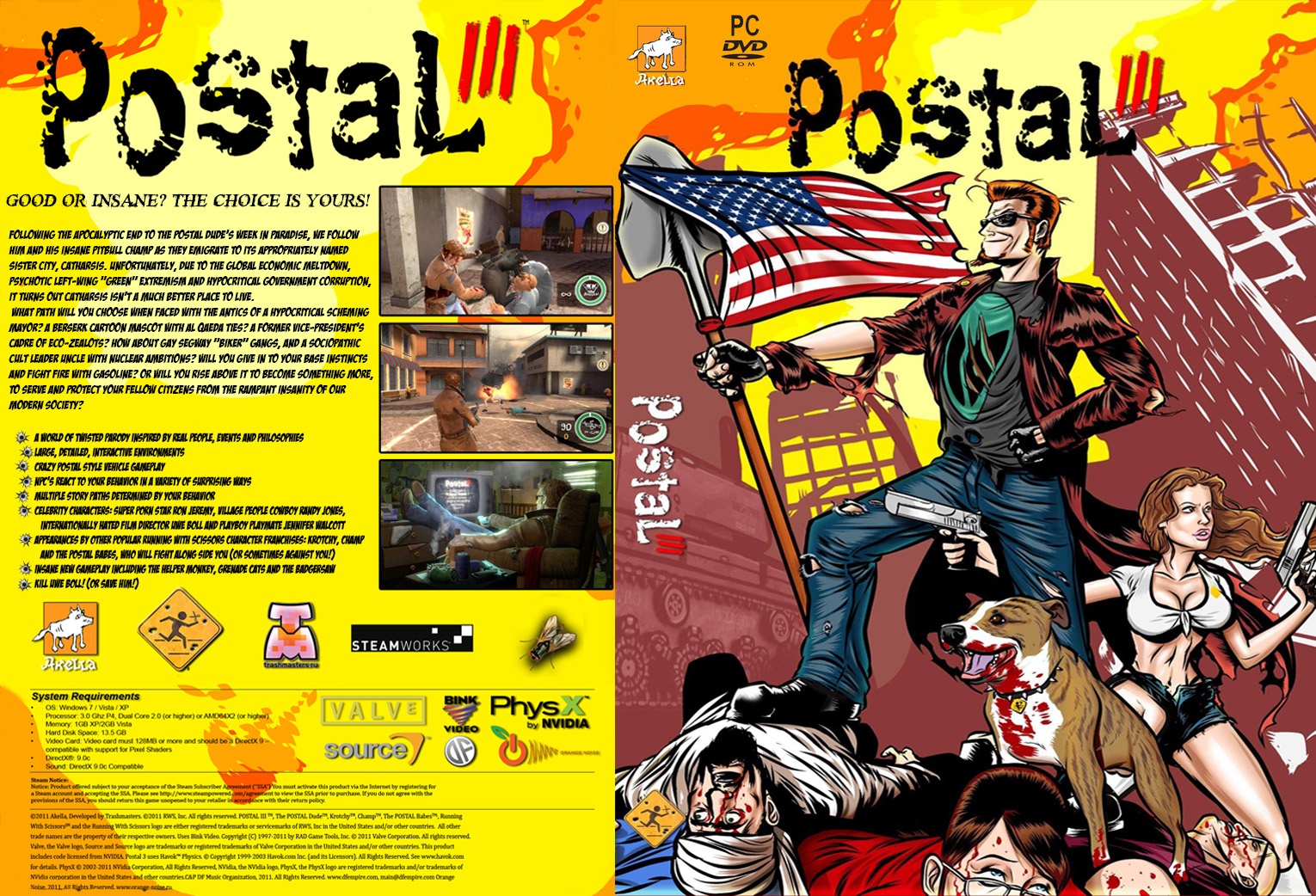 Postal 3 box cover