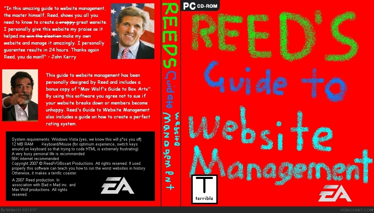Reed's Guide to Website Management box cover