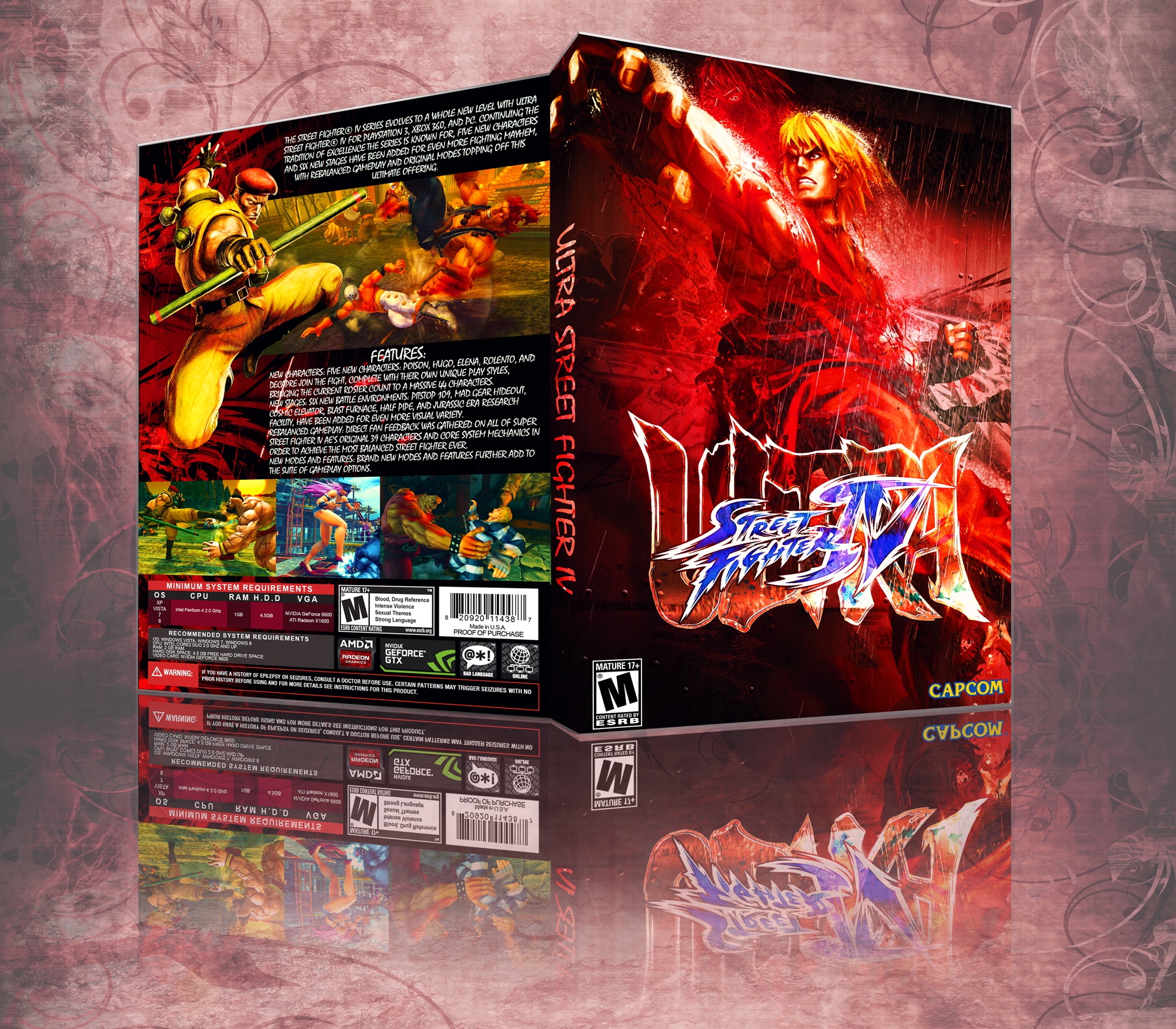 Ultra Street Fighter IV box cover