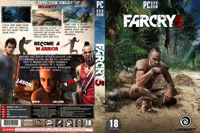 FarCry3 box art cover