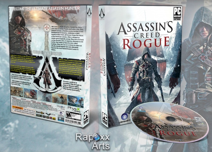 Assassin's Creed: Rogue box art cover