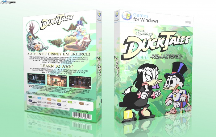Duck Tales Remastered box art cover