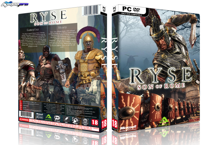Ryse Son Of Rome box art cover