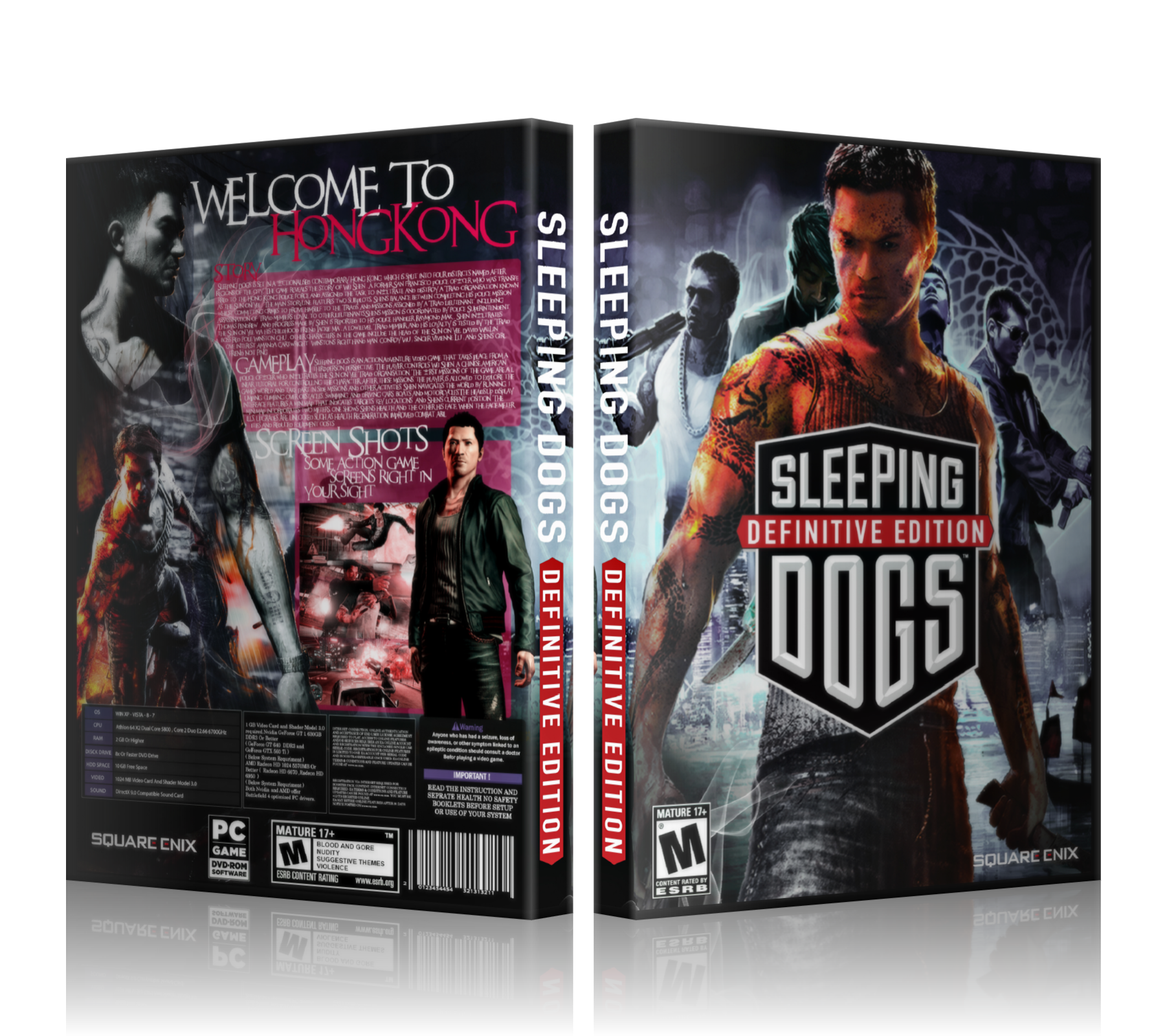 Sleeping Dogs: Definitive Edition box cover