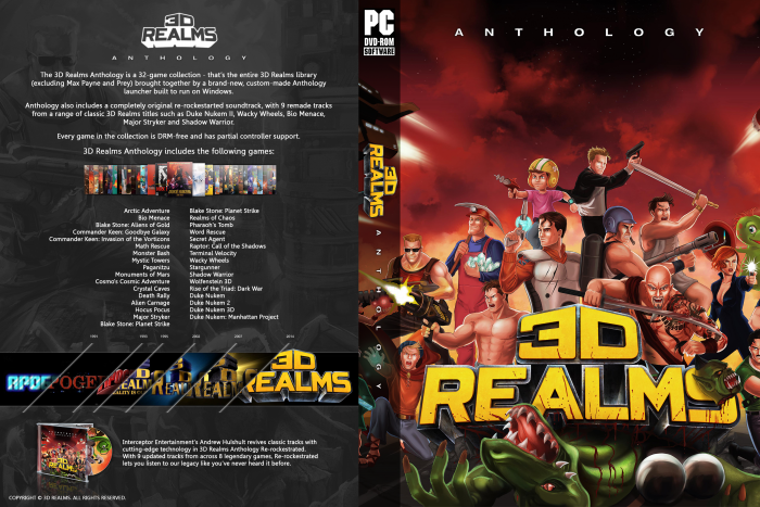 3D Realms Anthology box art cover