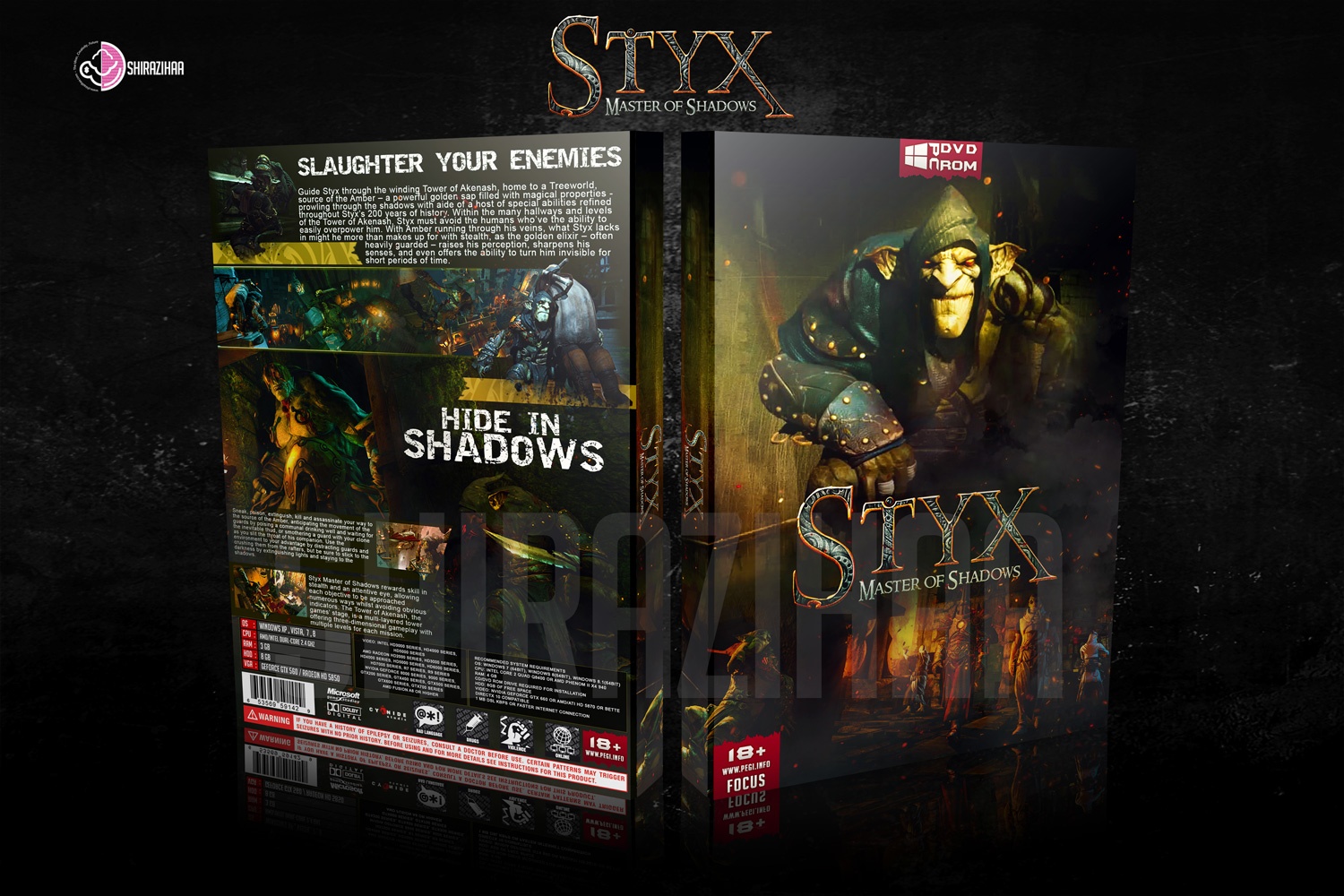Styx: Master of Shadows box cover